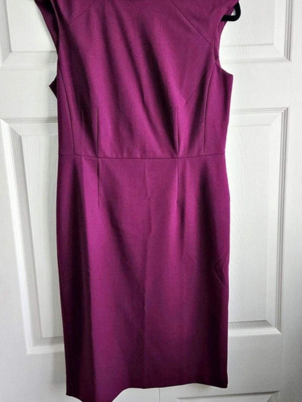 Ann Taylor Sleeveless Midi Dress in Purple Size 8 Like New